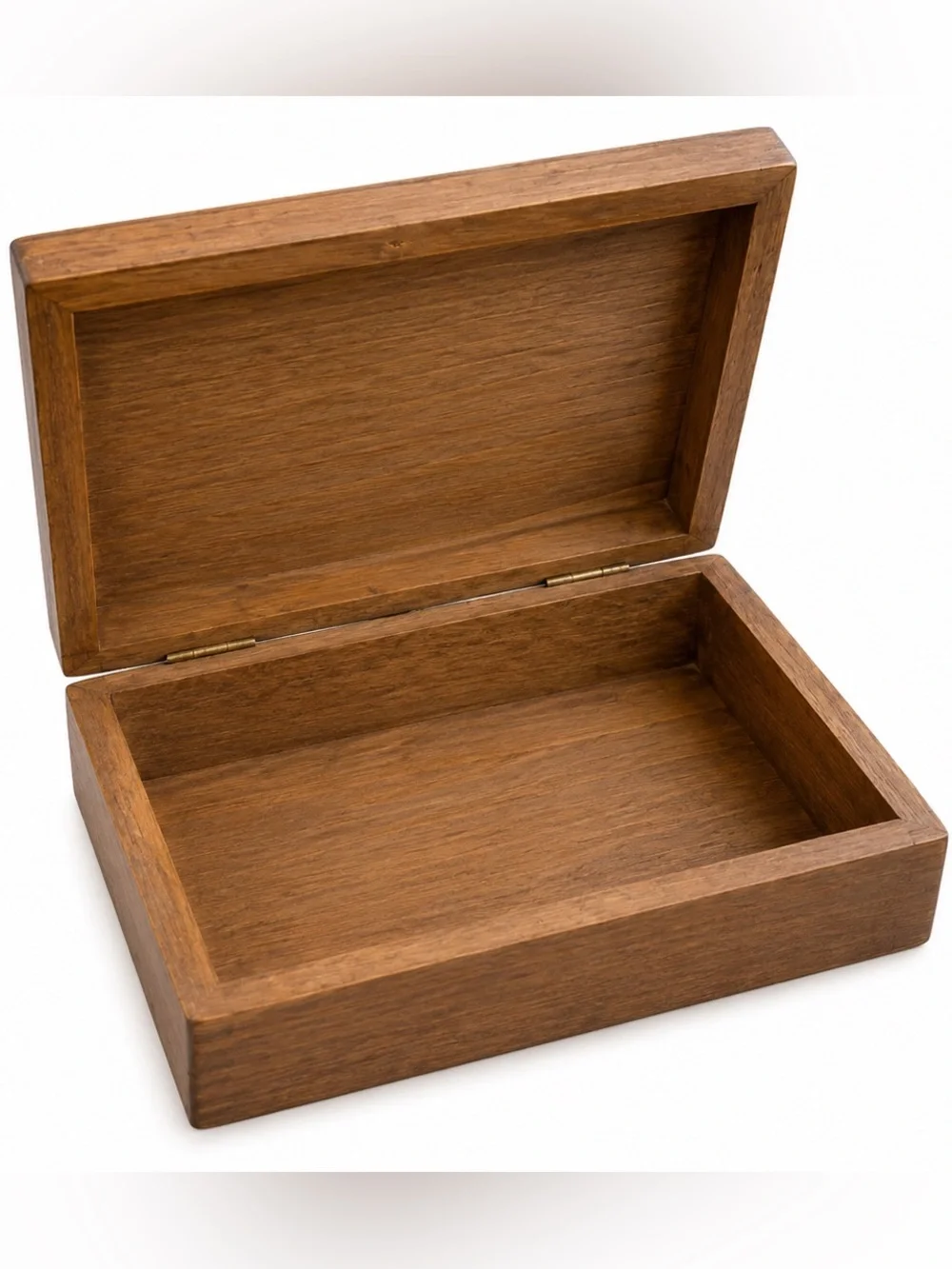 Classic Wooden Storage Box - Brown